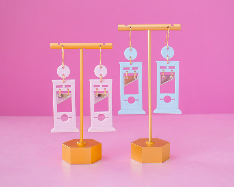 Pastel Guillotine Earrings