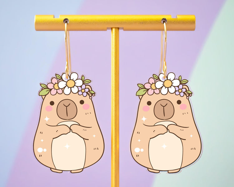 Capybara Earrings