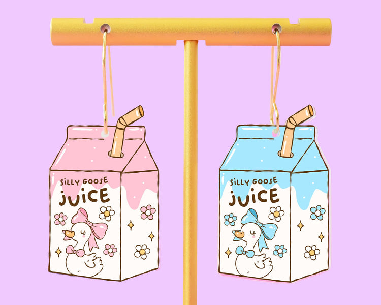 Silly Goose Juice Earrings