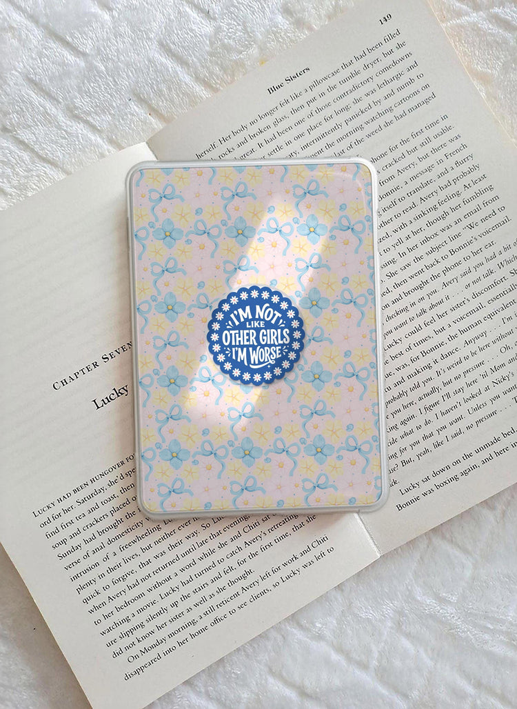 Not Like Other Girls Funny Phone Grip Magnetic E-Reader Grip For Kindle