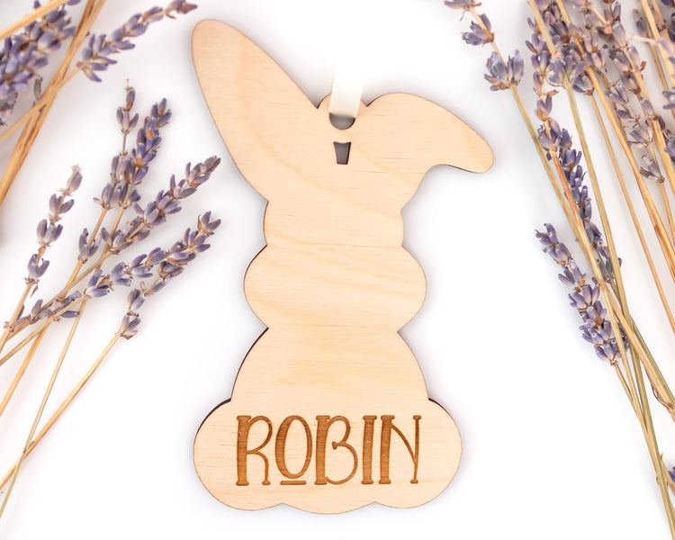 Bunny Easter Basket Tags