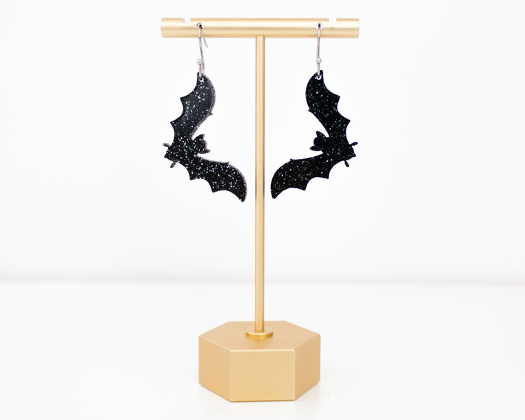 Bat Acrylic Earrings