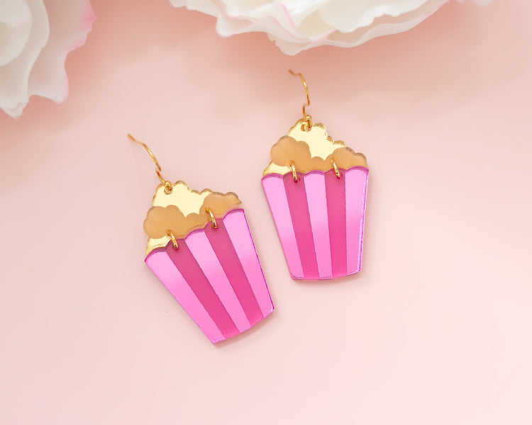 Popcorn Acrylic Earrings