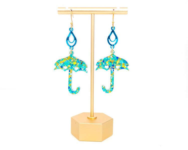 Umbrella Acrylic Earrings