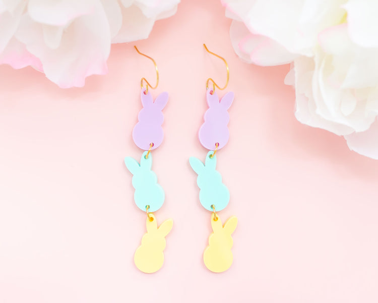 Easter Bunnies Earrings