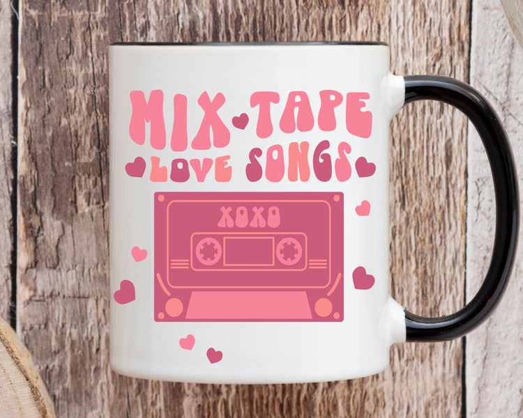 Mix Tape Love Songs Coffee Mug