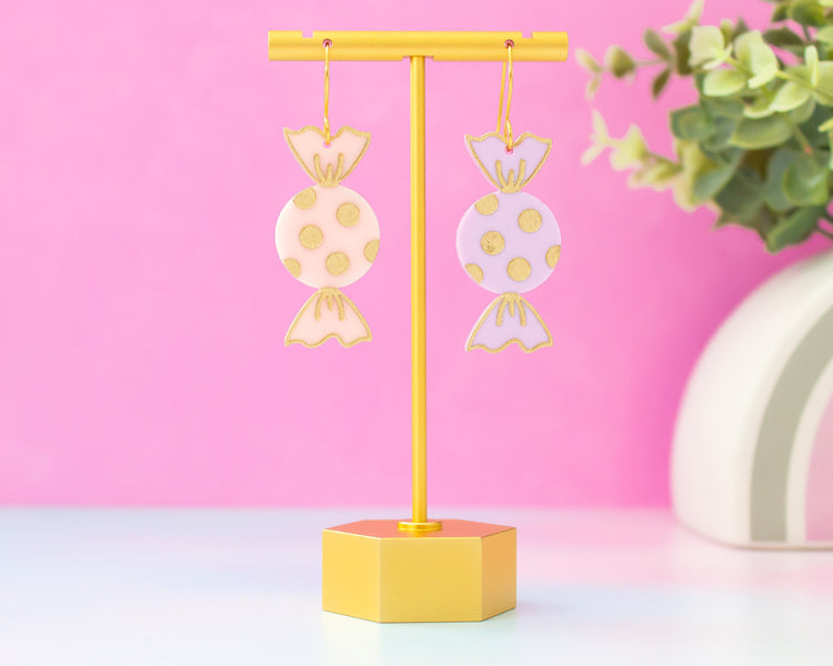 Mismatch Pastel Candy Earrings