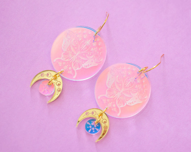 Celestial Butterfly Earrings