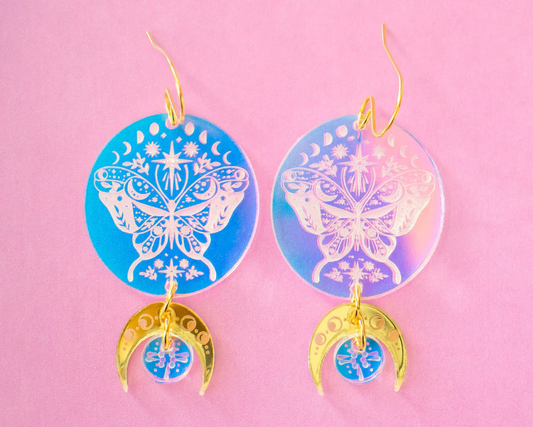 Celestial Butterfly Earrings