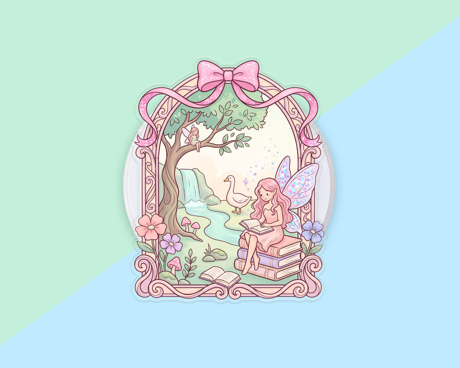 Fairy Garden magnetic phone grip, additional product photo 3
