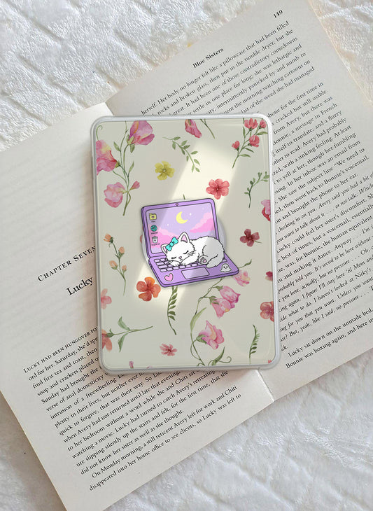 Cat Laptop magnetic phone grip, additional product photo 2