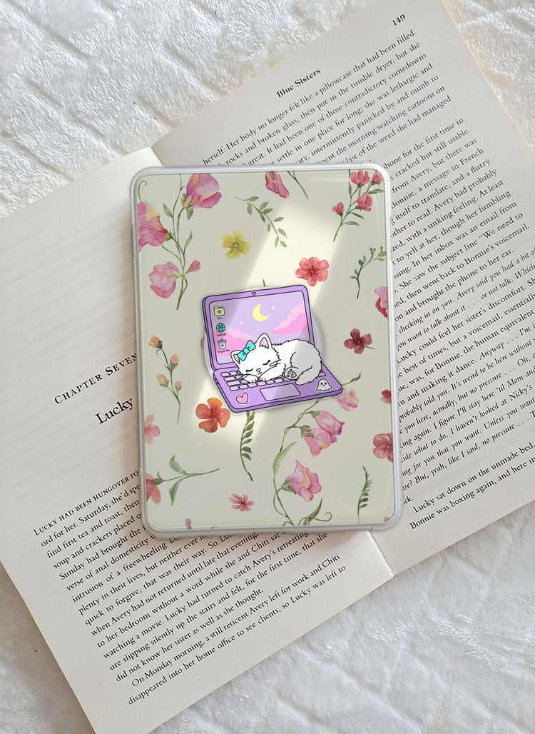 Cat Laptop magnetic phone grip, additional product photo 2