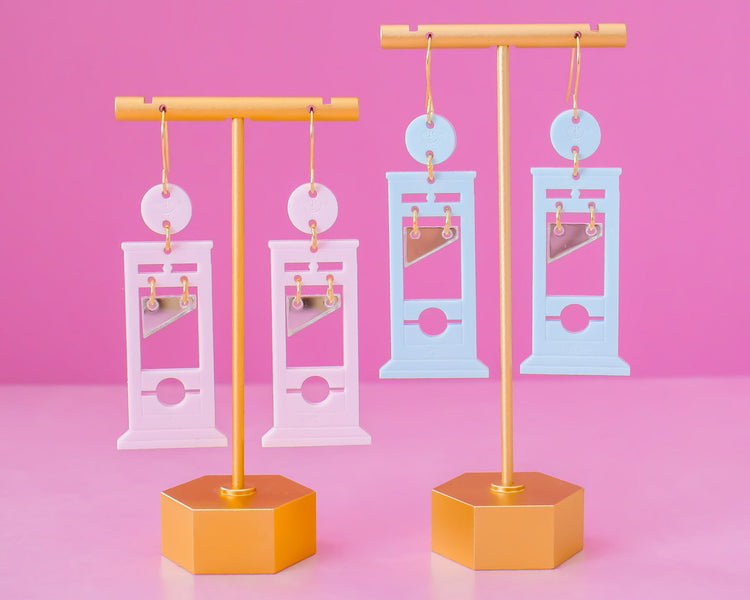 Pastel Guillotine Earrings