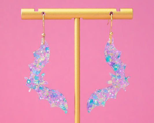 Pastel Bat Earrings