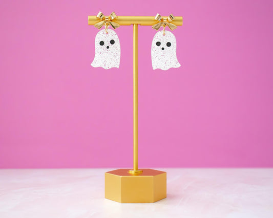 Cute Bow Ghost Earrings