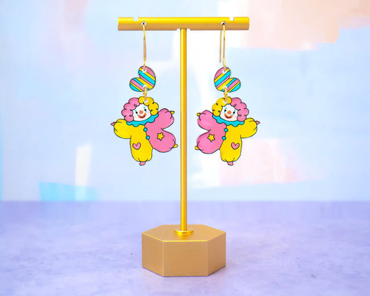 Clown Earrings