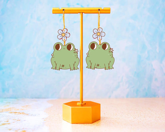 Cute Frog Earrings