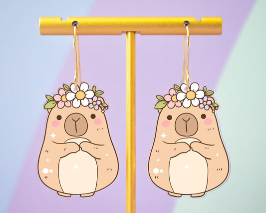 Capybara Earrings