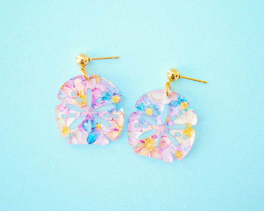 Sand Dollar Earrings Earrings