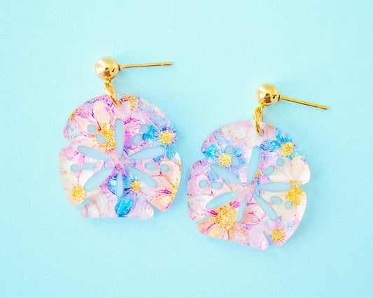 Sand Dollar Earrings Earrings