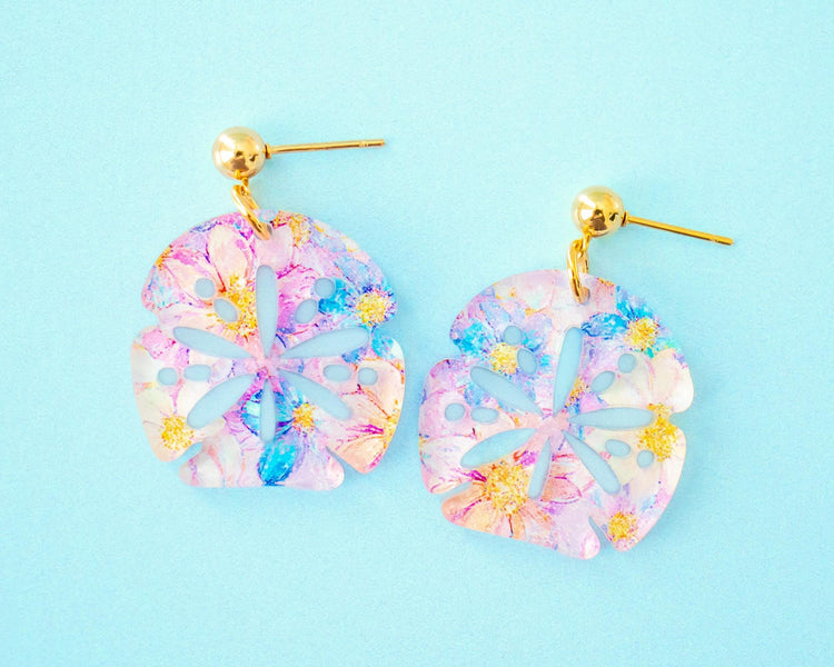 Sand Dollar Earrings Earrings