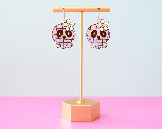 Groovy Skull Earrings