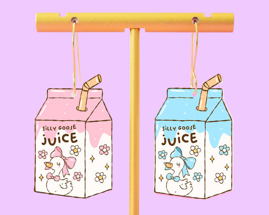 Silly Goose Juice Earrings