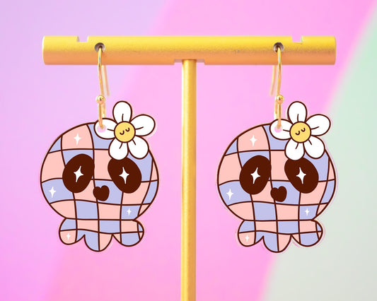 Groovy Skull Earrings