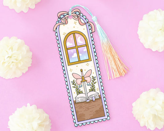 Fantasy Sword Acrylic Bookmark\