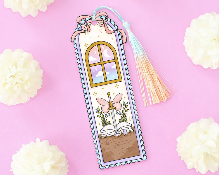 Fantasy Sword Acrylic Bookmark\