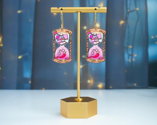 Smut Bookish Hourglass Earring