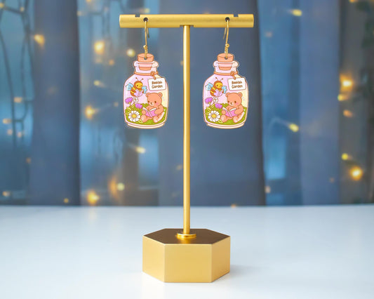 Spring Bookish Garden Earrings