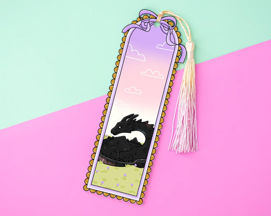 Fantasy Dragon Acrylic Bookmark