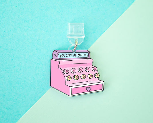 Funny You Can't Afford It E-Reader Charm, Dust Plug Phone Charm