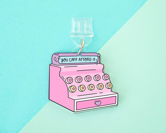 Funny You Can't Afford It E-Reader Charm, Dust Plug Phone Charm