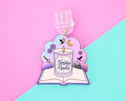 Fantasy Dragon E-Reader Charm, Dust Plug Phone Charm
