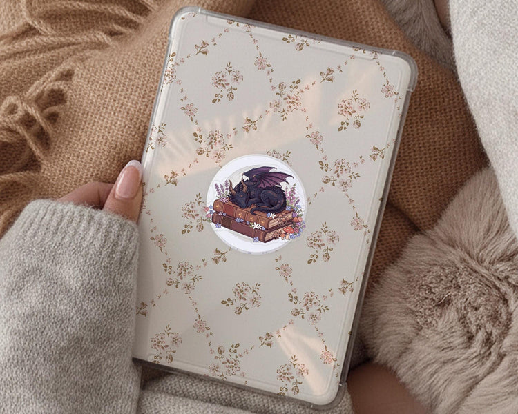 Glitter Dragon Books Phone Grip Magnetic E-Reader Grip For Kindle