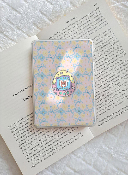 Retro Dog Reading Phone Grip Magnetic E-Reader Grip For Kindle