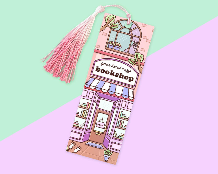 Bookshop Acrylic Bookmark