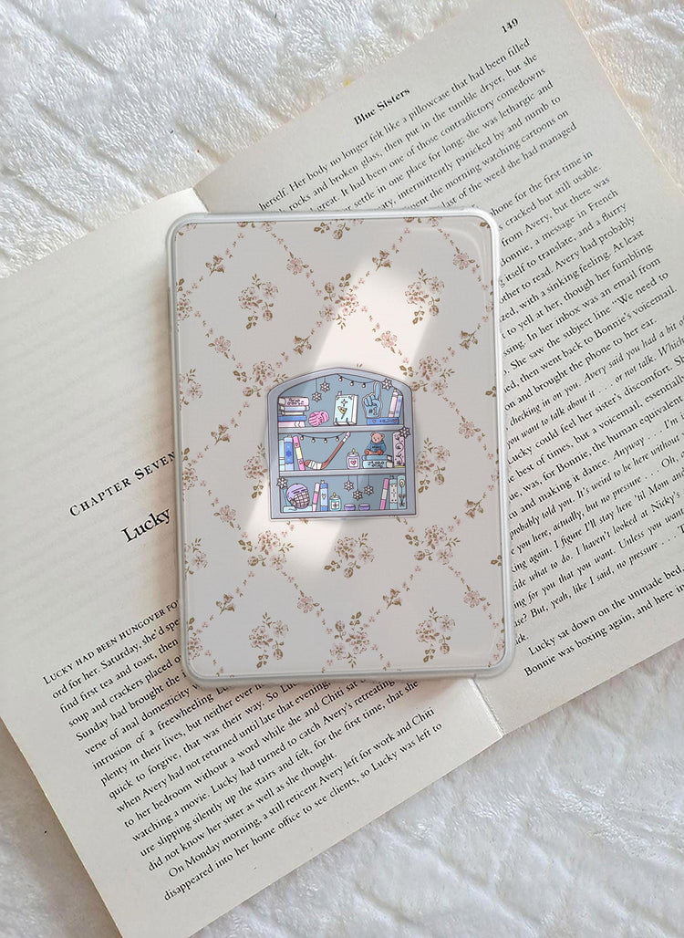 Glitter Hockey Romance Bookshelf Phone Grip Magnetic E-Reader Grip For Kindle