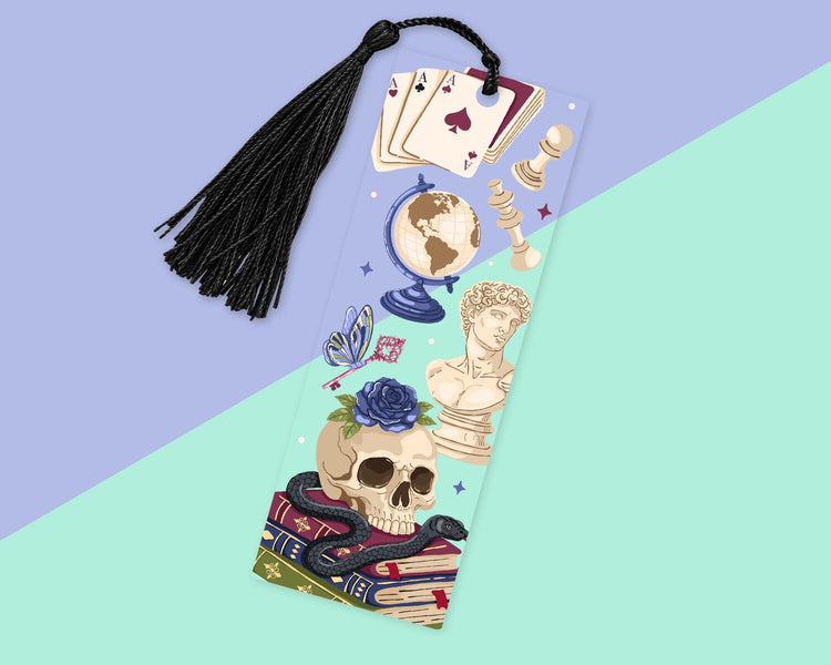 Dark Academia Acrylic Bookmark