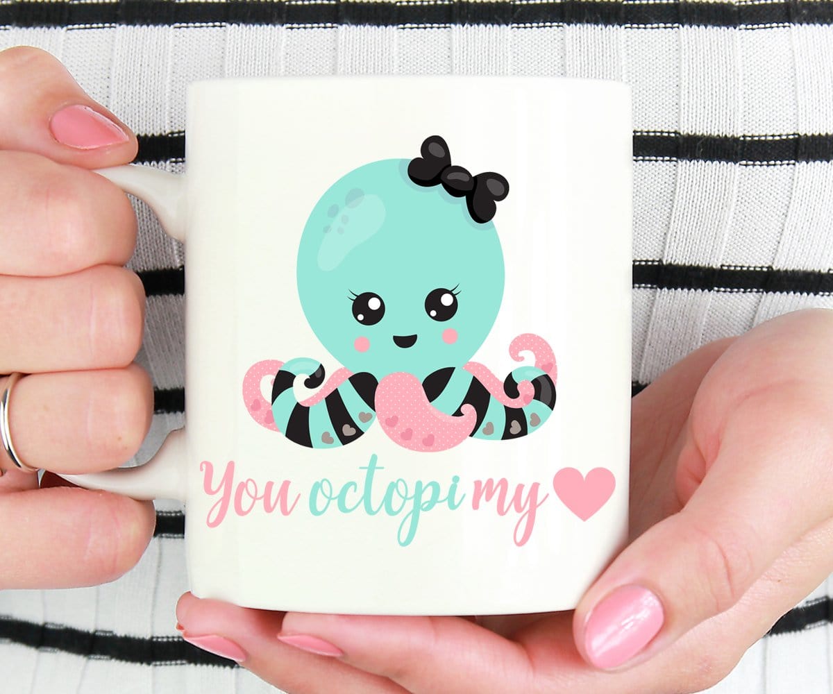 You Octopi My Heart Funny Octopus Coffee Mug