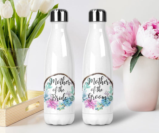 Mother Of The Bride And Groom Gifts Succulent Water Bottle