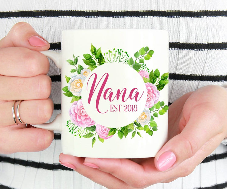Nana Pregnancy Announcement Mug