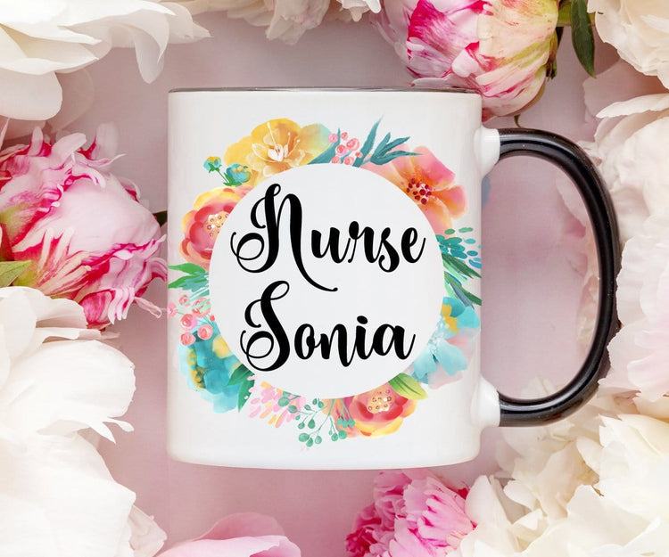 Personalized Nurse Graduation Gift Coffee Mug