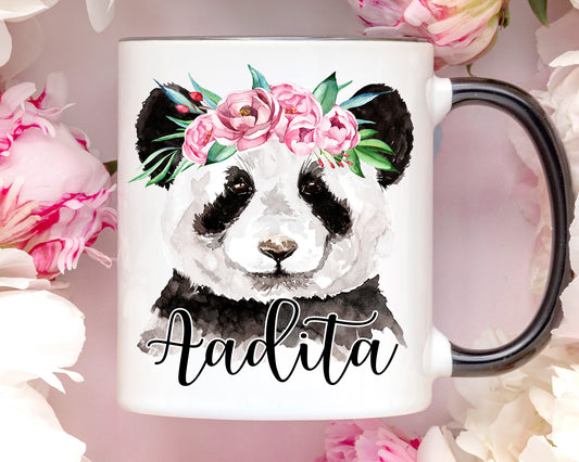 Panda Mugs Custom Couple Coffee Mug Set