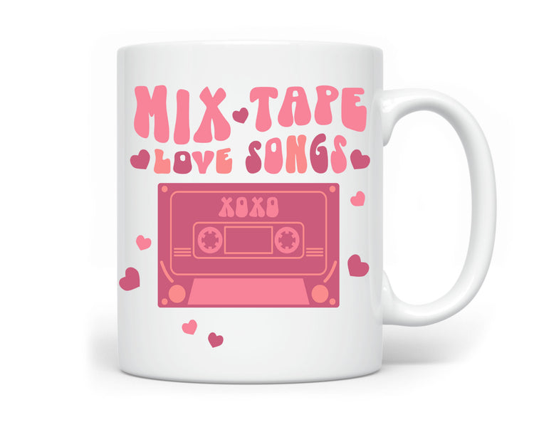Mix Tape Love Songs Coffee Mug
