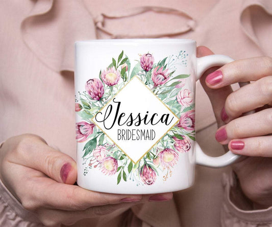 Bridesmaid Proposal Personalized Name Mug