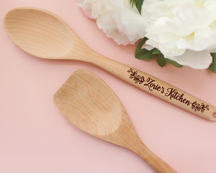Engraved Personalized Mixing Spoon