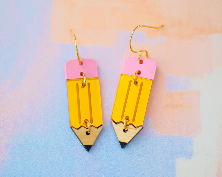 Pencil Earrings